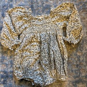 Quincy Mae Eden Organic Cotton Romper